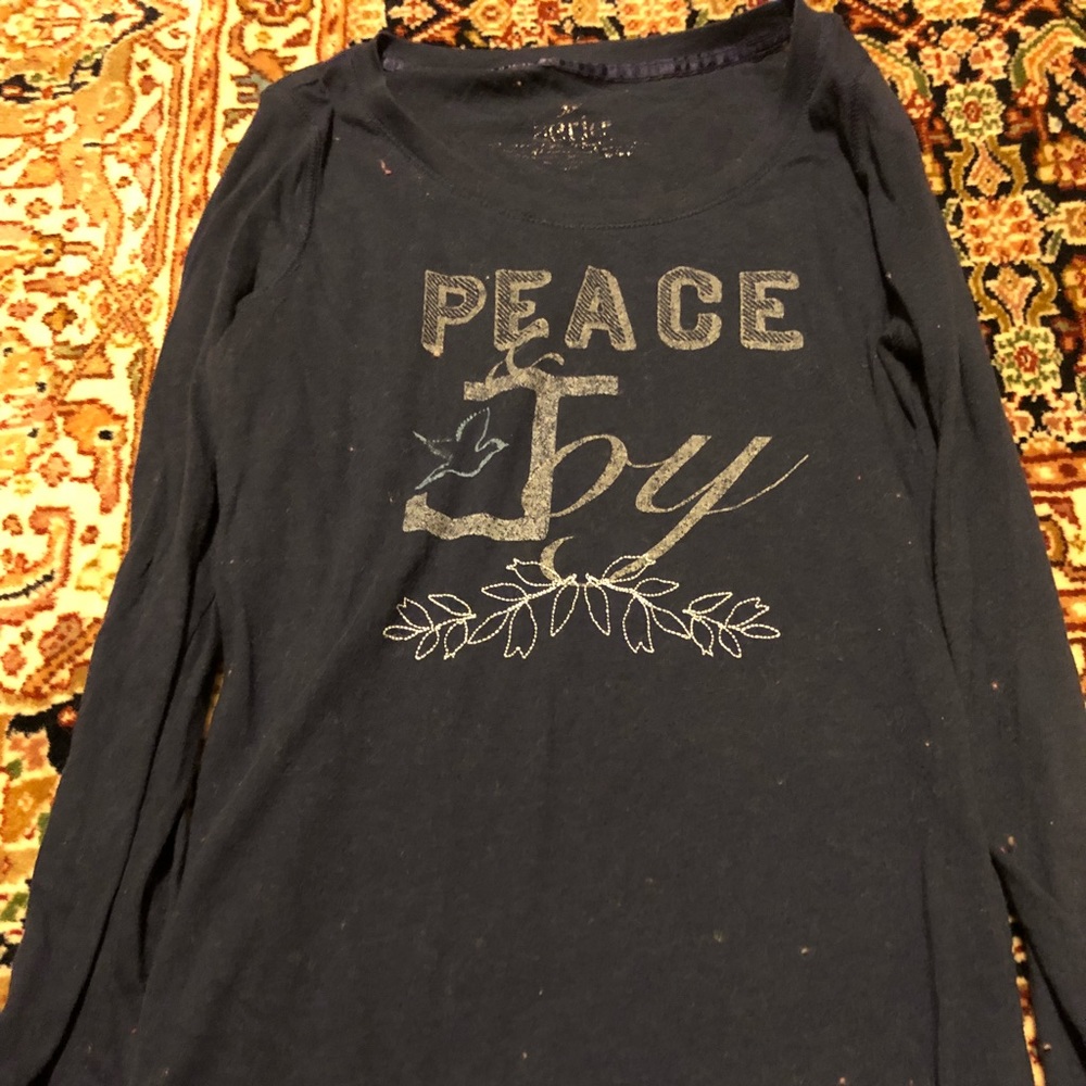 A navy blue long sleeve from Aerie
